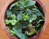 Foto del paso 1 de la receta: Ensalada verde con mandarina y queso de cabra