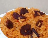 A picture of step 10 of Beetroot Jollof Rice.