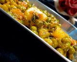 मटर आलू की चाट (Matar aloo ki chaat recipe in hindi) रेसिपी चरण 7 फोटो