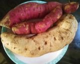 A picture of step 1 of Sweet Potato Halva.