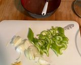 A picture of step 1 of Steamed Eggs w/ rice and shrimp.