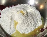 A picture of step 4 of Beetroot Puri.