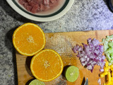 Ceviche de atún