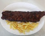 Φωτογραφία βήματος 7 της συνταγής BBQ Spare Ribs με Μέλι και Whiskey Jack Daniels