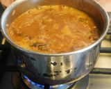 A picture of step 4 of Colorful masoor dhal multi veg koottu.