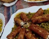 صورة لخطوة 4 من وصفة طبق جلبانة شهية مع اصابع الدجاج