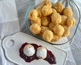 Édes túrógombóc főzés nélkül recept fázis 3 fotója