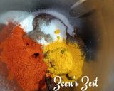 A picture of step 2 of Andhra Allam Pachadi/Chutney.