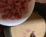 Gambar langkah 3 resipi Carbonara Fusilli Sempoi.