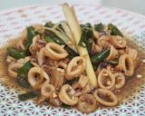 Foto langkah ke 6 dari resep Cumi Cabai Ijo.