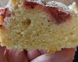 Ciasto z twarogiem i truskawkami krok przepisu 4 zdjęcie