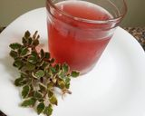 Foto del paso 2 de la receta: Agua saborizada de cáscaras de sandía y flores de hibiscus