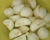 Hình bước làm 1 của món Cà Pháo Muối Xổi