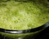 A picture of step 4 of Green smoothie #breakfastideas.