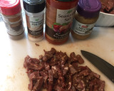 Foto del paso 2 de la receta: Espaguetis de Edamame con vegetales y carne de res salteados! #tallerdefotos