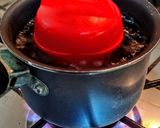 Foto del paso 3 de la receta: HUEVO🥚Relleno en Contenedor...!🍳