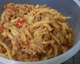 รูปขั้นตอนการทำที่ 4 ของ ผัดเผ็ดหน่อไม้โปรตีนเกษตร