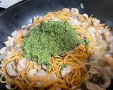 青醬義大利麵的食譜步驟6照片