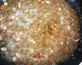 A picture of step 3 of Millet Halwa.