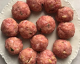 Foto del paso 9 de la receta: Albóndigas de carne de salchicha con queso (en airFryer)
