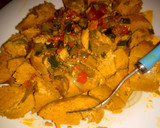 A picture of step 1 of Moi moi and fish souce.