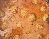 Chicken keema ball curry recipe step 6 photo