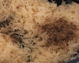 A picture of step 3 of Cinnamon rice and grill chicken.