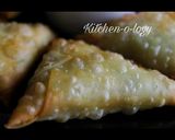 A picture of step 3 of Chinese Samosa #monsoon.