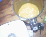 A picture of step 2 of Pumpkin chapatis#theme challenge.