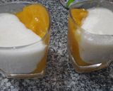 A picture of step 5 of Mango Panna Cota.