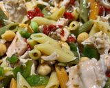 A picture of step 4 of Quick Chicken 🐔 Pasta Salad for a Crowd !!!!!! 😍.