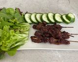 A picture of step 2 of Grilled Chicken Gizzards with Herbs.