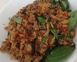 Foto langkah ke 4 dari resep Nasi Bakar Tongkol Kemangi.