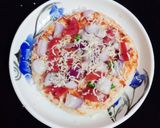 গার্লিক পিজ্জা(garlic pizza recipe in Bengali) রেসিপি ধাপ - 5 ছবি