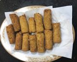 صورة لخطوة 6 من وصفة لفايف النقانق المقرمشه بالخبز 😋اللبناني ولا ارووووووع