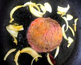 A picture of step 2 of Another Burger idea 😚.