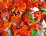 Foto del paso 1 de la receta: Fideos con salsa vegana de morrones