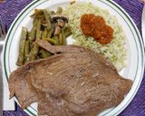 A picture of step 3 of Marinated Beef Steak.
