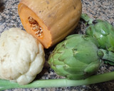 Foto del paso 2 de la receta: Costilla con alcachofas y calabaza