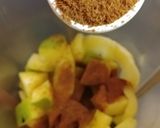 A picture of step 1 of The Tang Aam Panna Cooler.