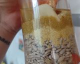 Foto del paso 2 de la receta: Bulgur vegano de verdeo con manzana y pipas de girasol