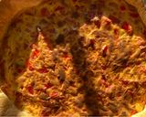 Une image de l'étape 6 de Tarte salée aux poivrons.