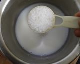 A picture of step 1 of Donuts.