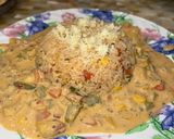 A picture of step 9 of Italian Rice with Creamy Gravy.