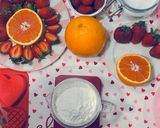 Foto del paso 4 de la receta ¡Bizcochitos ❤️ de Naranja rellenos de mermelada de fresa!
