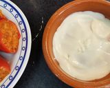 Foto del paso 6 de la receta Piquillos rellenos de Carne con bechamel y queso gratinado