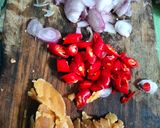 Foto langkah ke 2 dari resep Tumis kacang panjang tempe gembus.