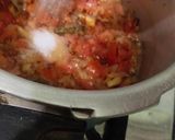 A picture of step 5 of Dal Khichdi.