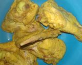 Foto langkah ke 2 dari resep Sayap ayam asam manis dengan buncis krispy.