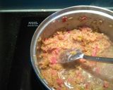 A picture of step 2 of Rhubarb and ginger damper.